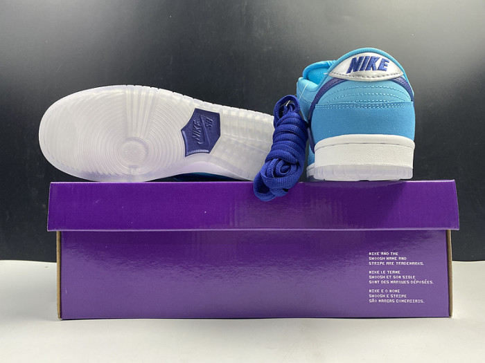 nike dunk&nbsp sb low “blue fury” bq6817-400